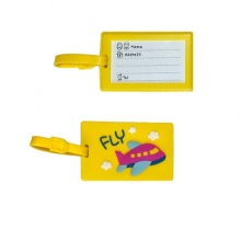 Yellow Fly Luggage Tag