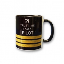 Trust Me I am a Pilot Mug - 3 Bar