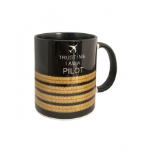 Trust Me I am a Pilot Mug - 4 Bar