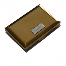 Wings Business Card Case - Gold