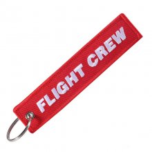 Flight Crew RBF Keyring - Red